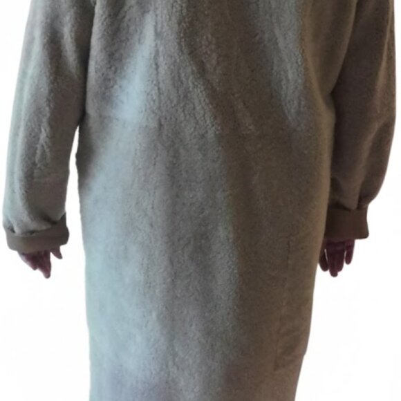Artico Shearling Leather Coat - Size 48 euro - worn once - tan -Reversable - Picture 11 of 16